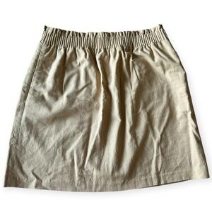 J. Crew linen blend skirt women’s size 8